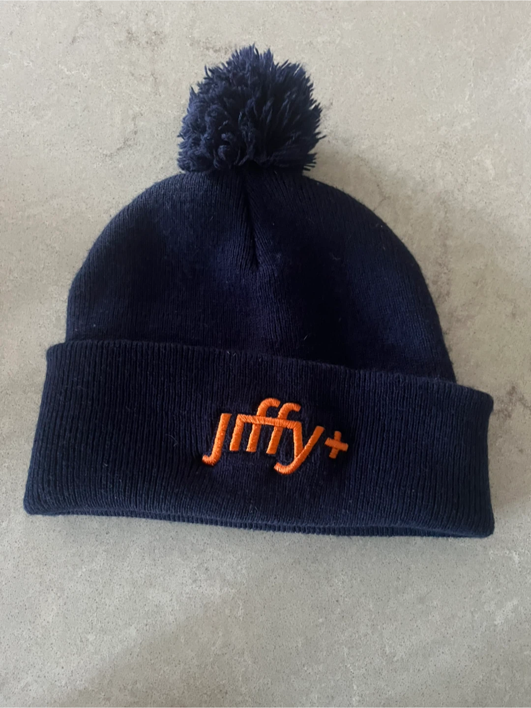 Jiffy+ Navy Blue Pom Pom Toque 🧡