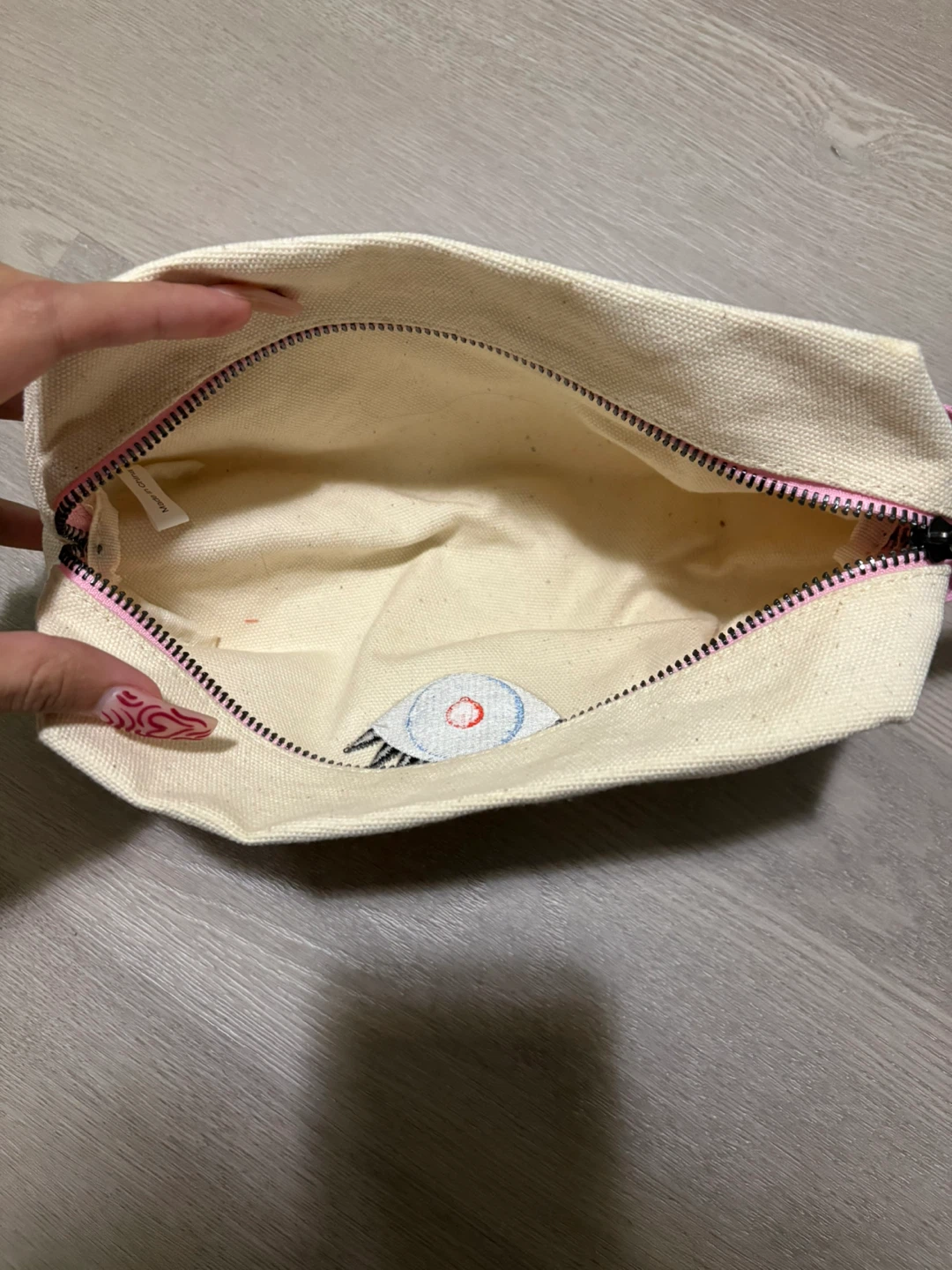 Benefit Cosmetic Bag with Eye Design - photo 3