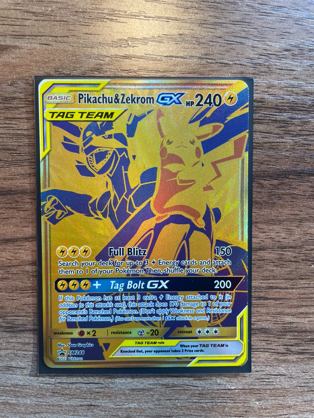 NM Pikachu & Zekrom GX
