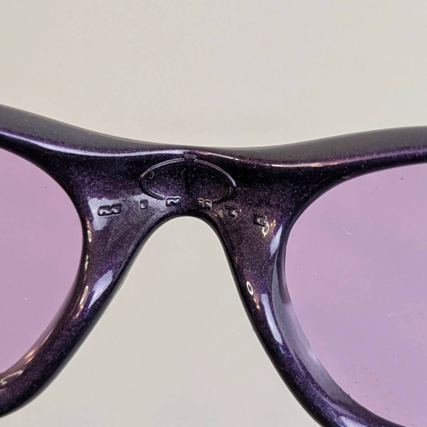 Vintage Oakley Minute Sunglasses, Violet - photo 5