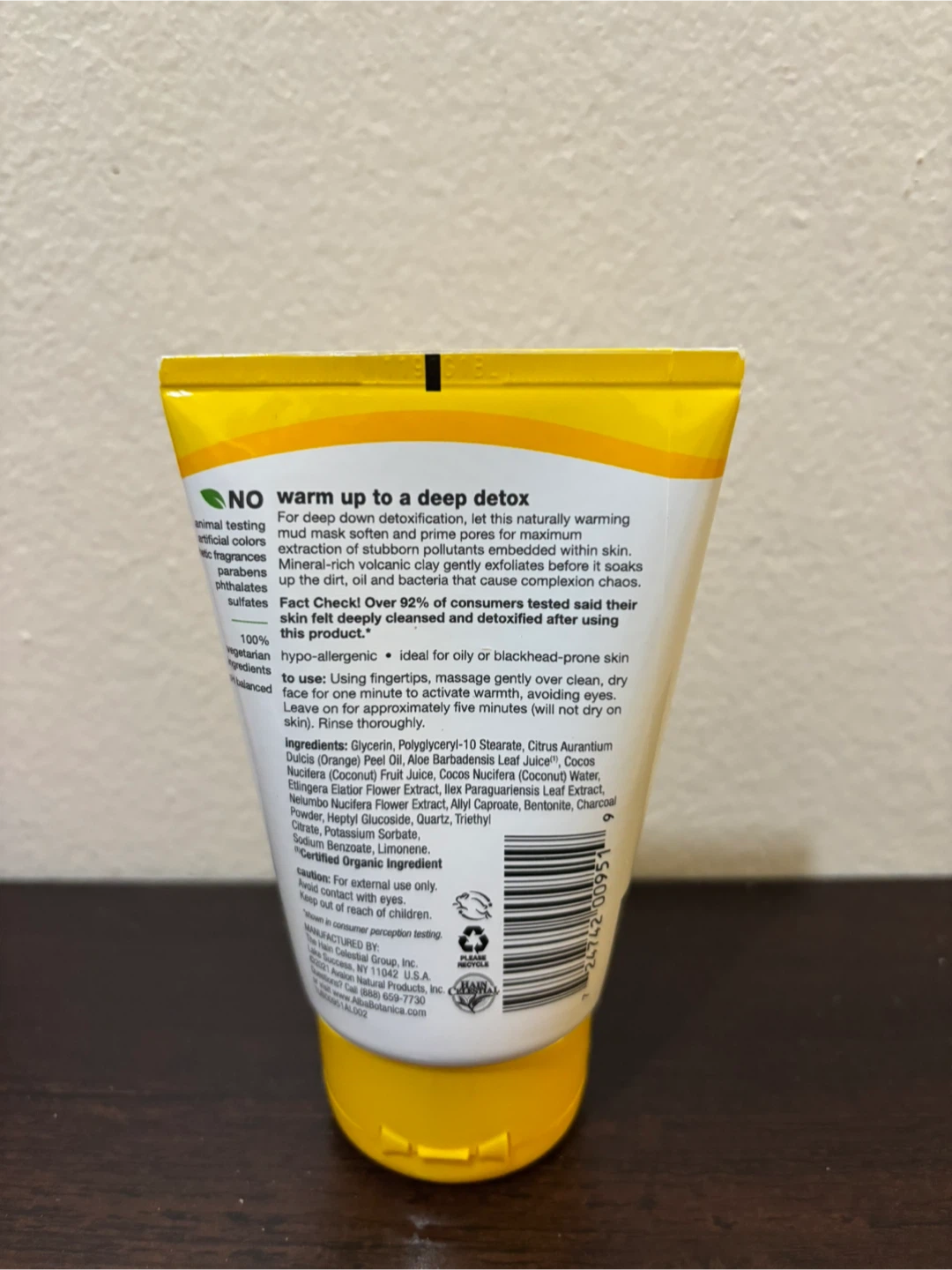 NEW Alba Botanica Hawaiian Detox Warming Mud Mask - 4 oz - photo 2