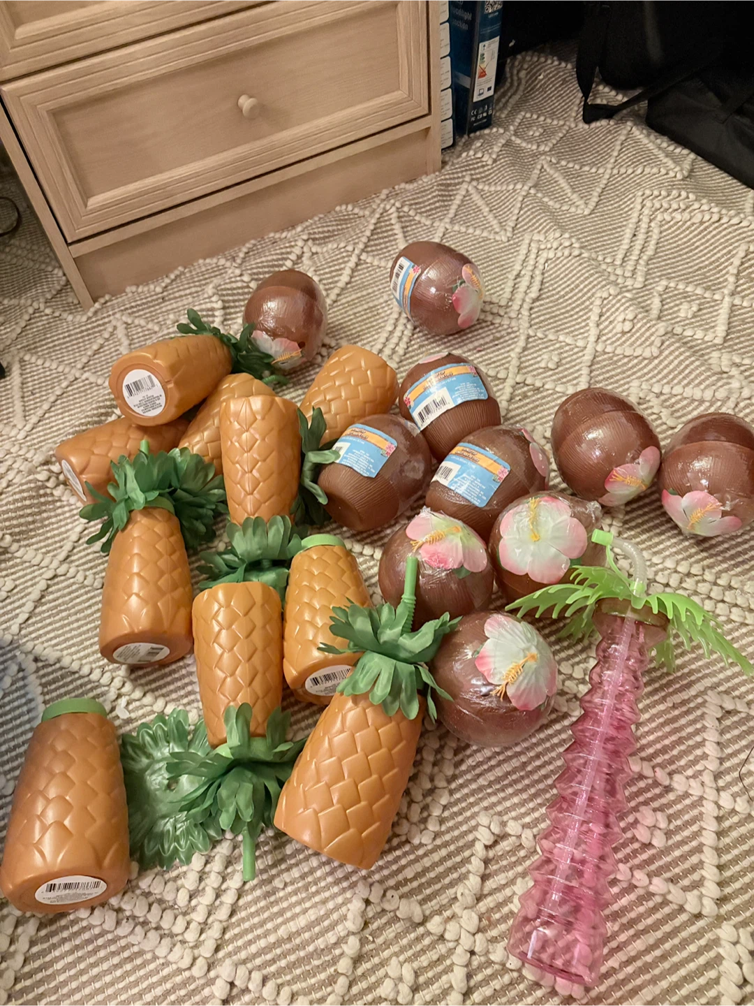 Pineapple and Coconut Cups