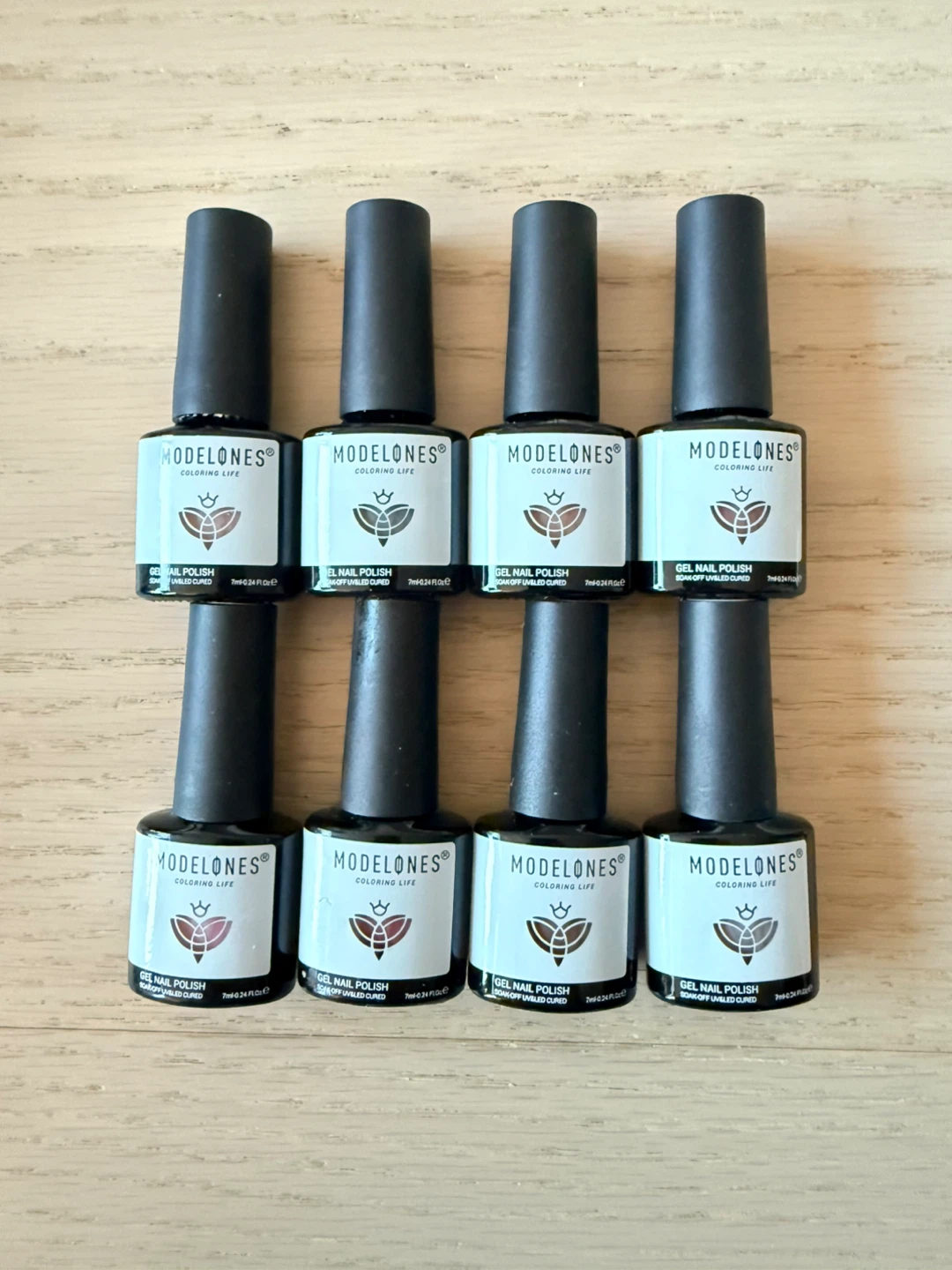 Modelones Jelly Gel Nail Polish Set (8 Colors)