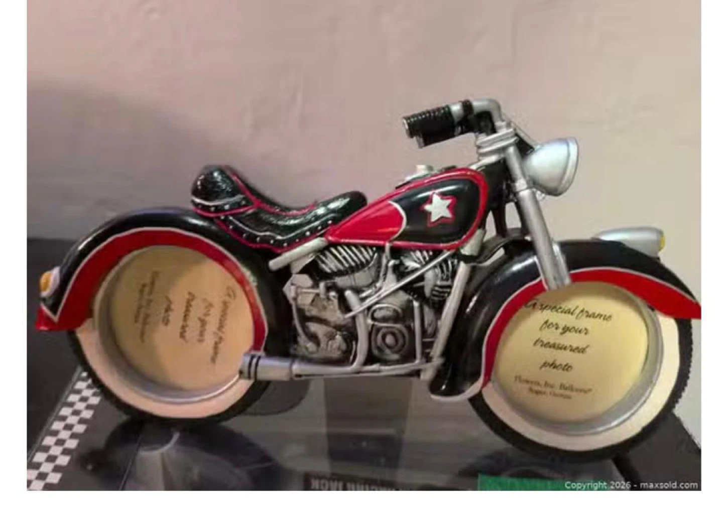 Motorcycle Photo Frame