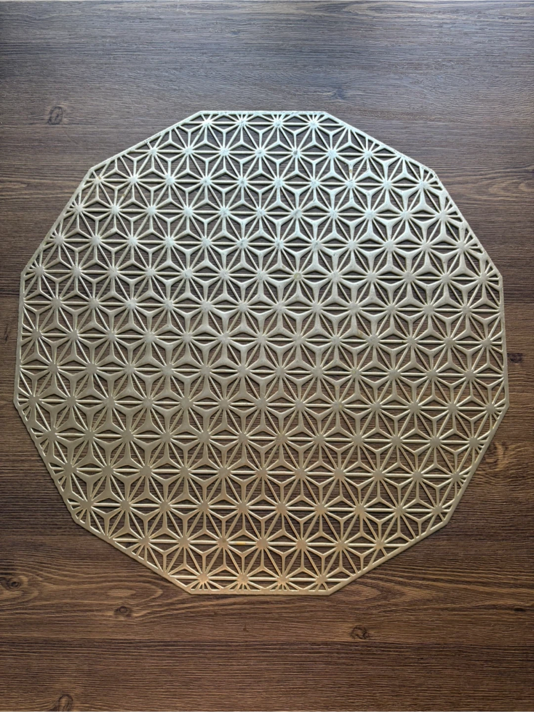 Gold Placemats (two Sets of 4)