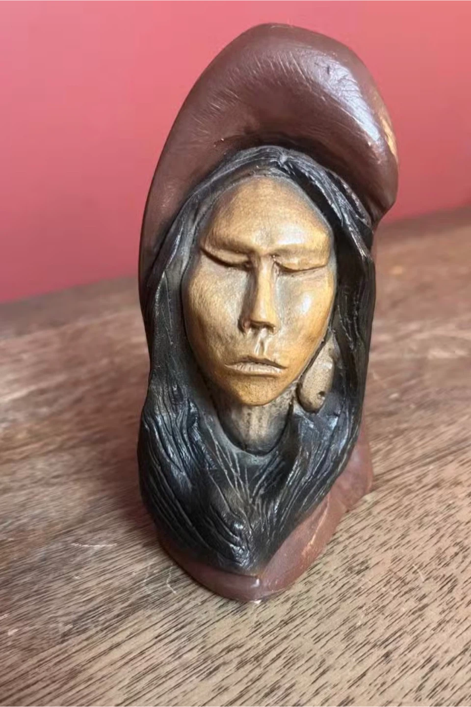 Thomas Maracle "Memories" Carving