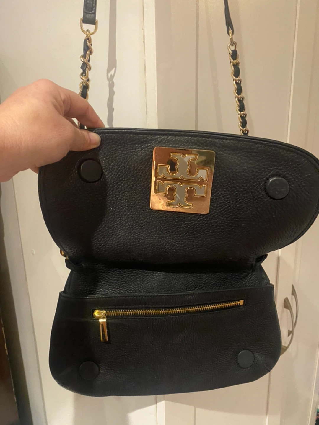 Tory Burch Black Leather Shoulder Bag - photo 2