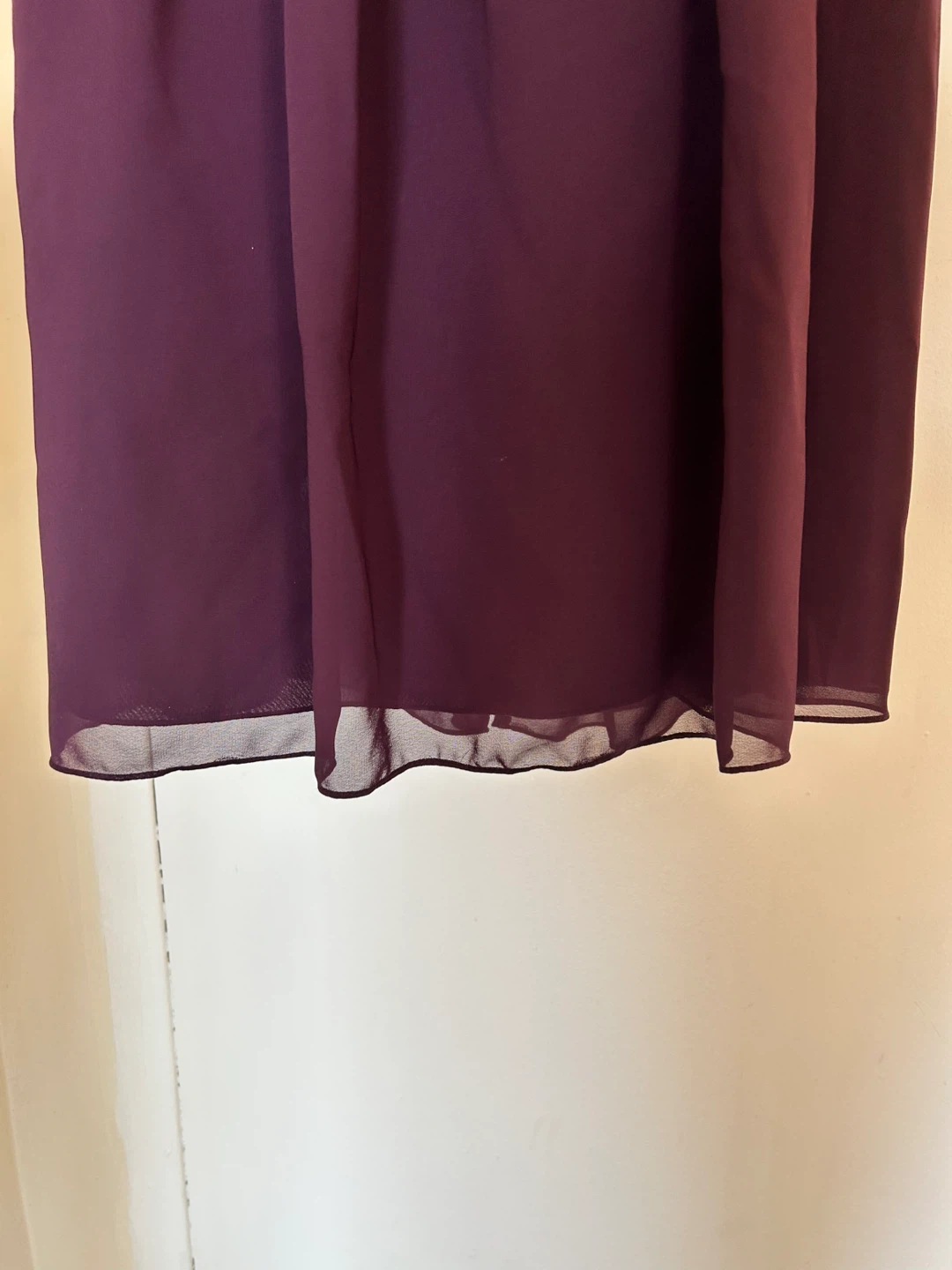 $60 - Sorella Vita Aubergine Dress – Size 12, Worn Once - photo 5