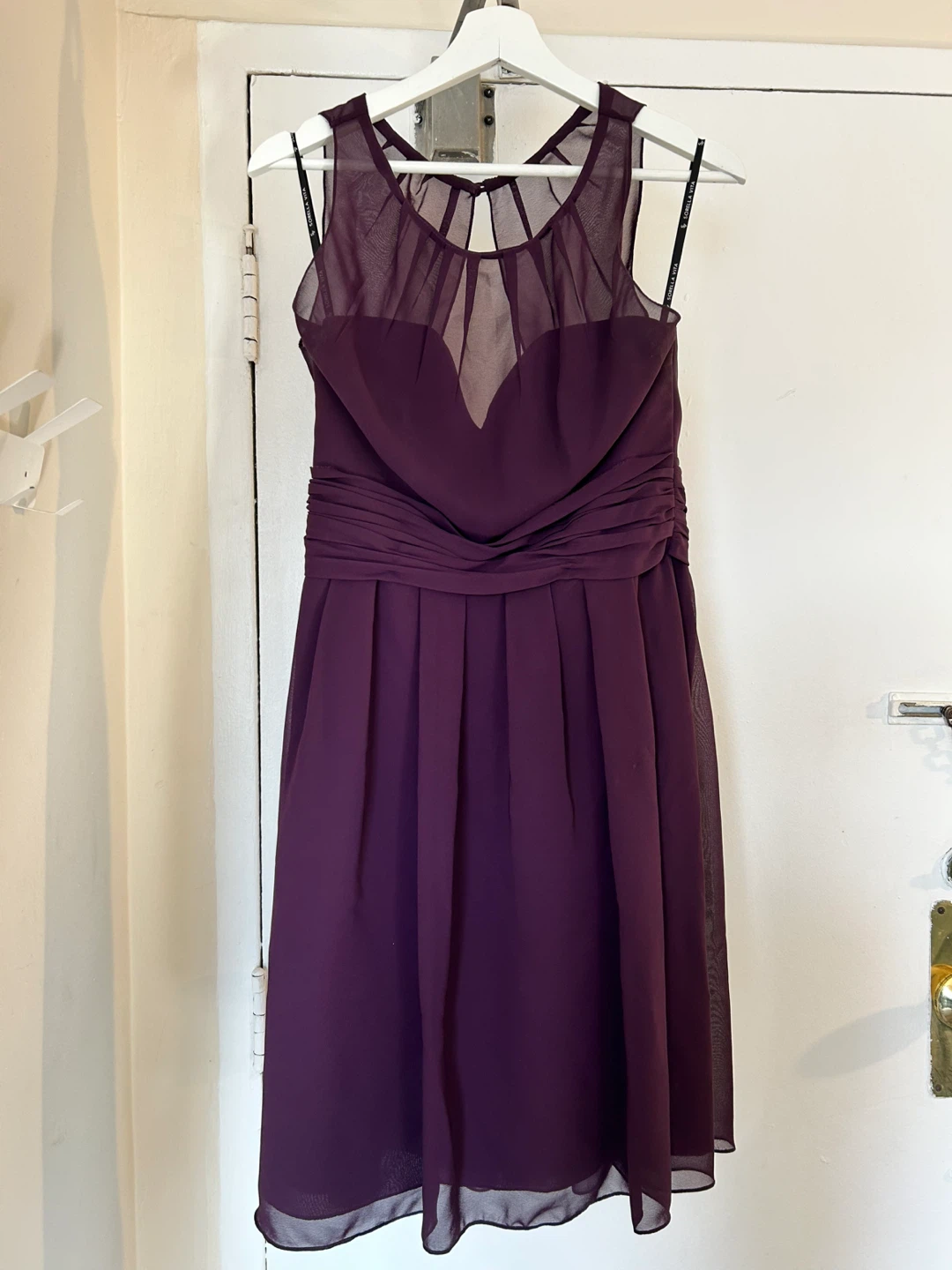$60 - Sorella Vita Aubergine Dress – Size 12, Worn Once