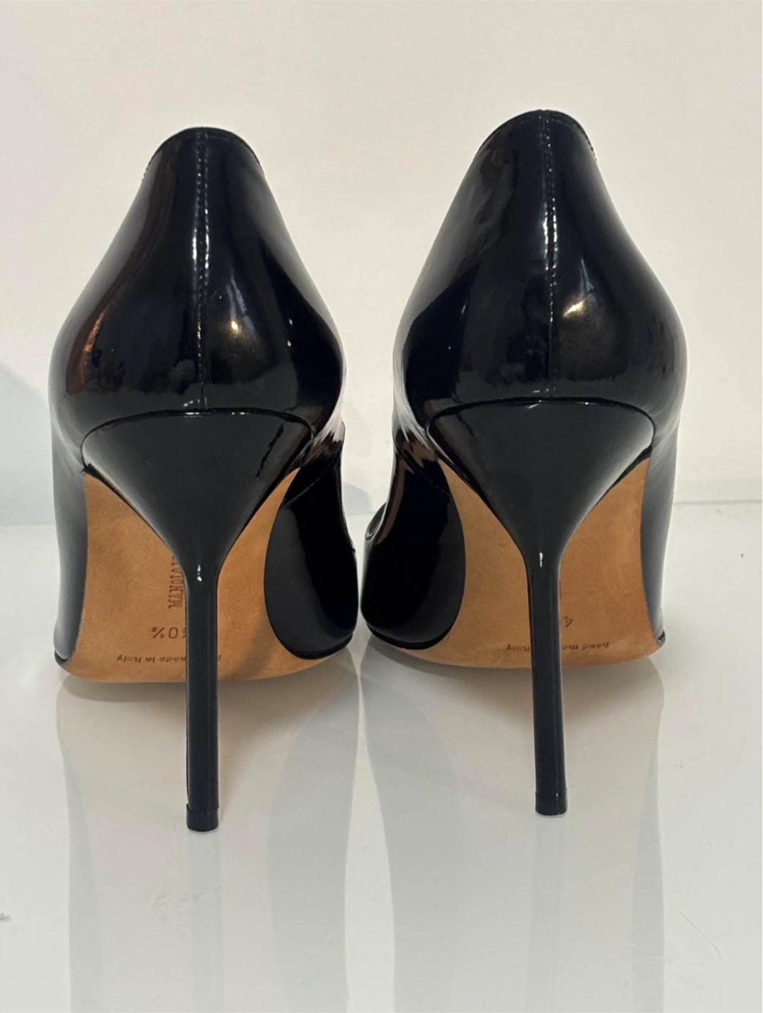Manolo Blahnik BB Patent Black Pumps - EU 40.5 - photo 3