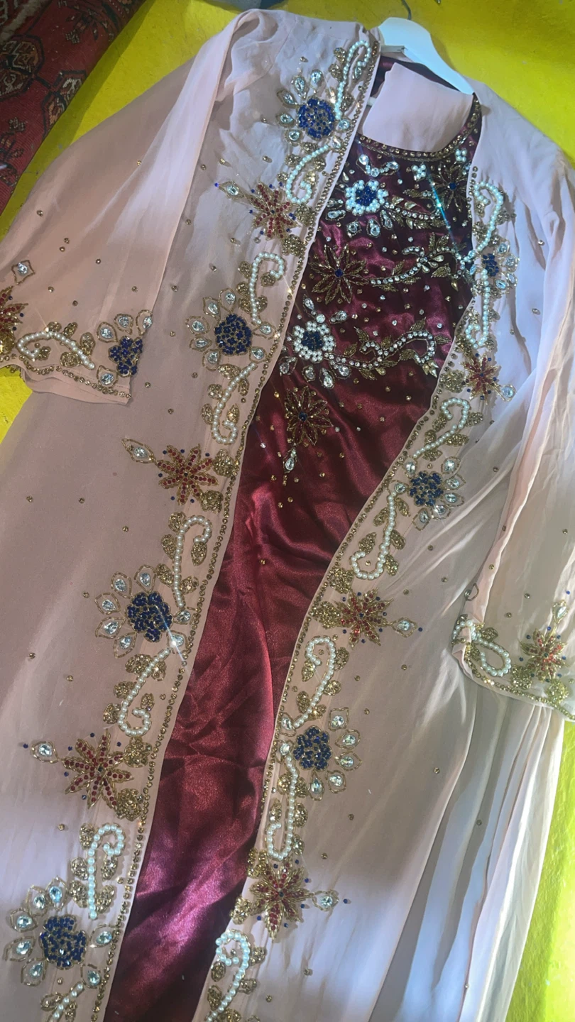 Embellished Kaftan & Dress Set - photo 2