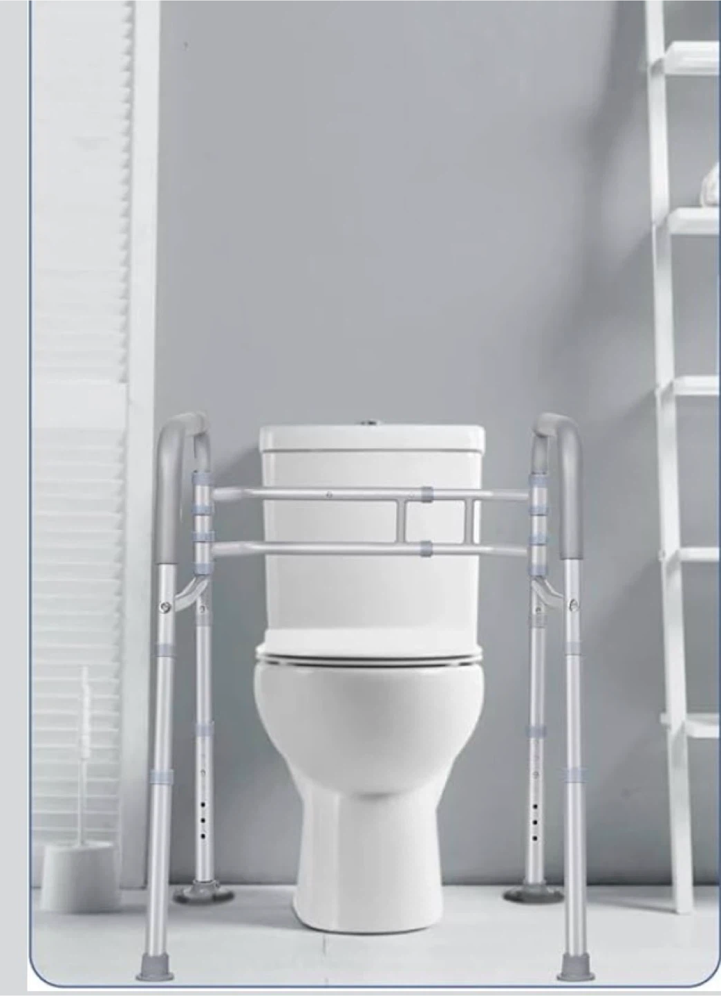Width & Height Adjustable Toilet Safety Rail