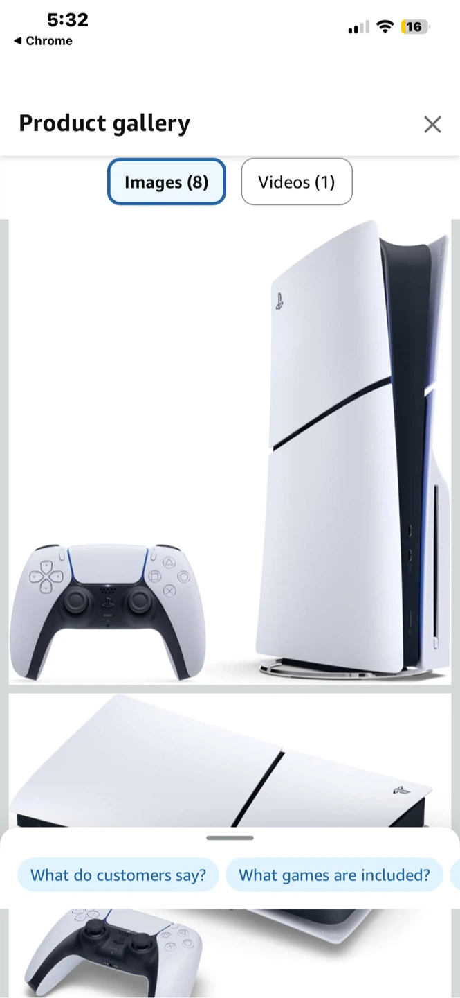 PlayStation 5 Console with Controller
