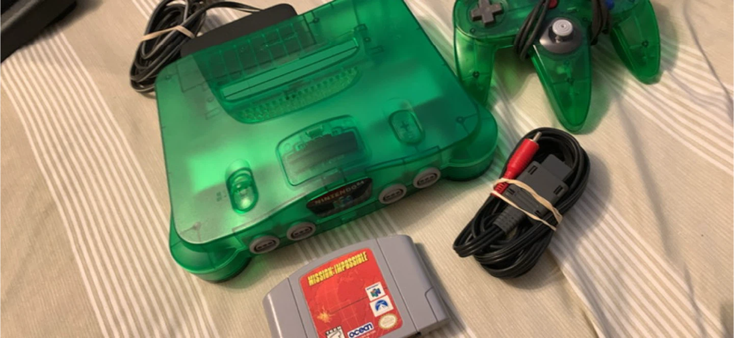 Nintendo 64 Console - Jungle Green