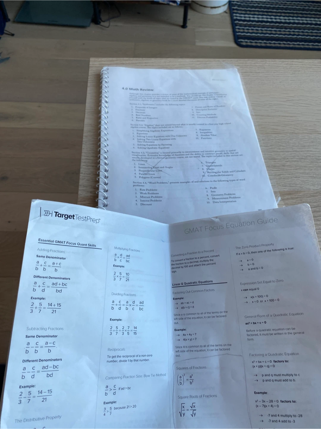 Free GMAT study notes