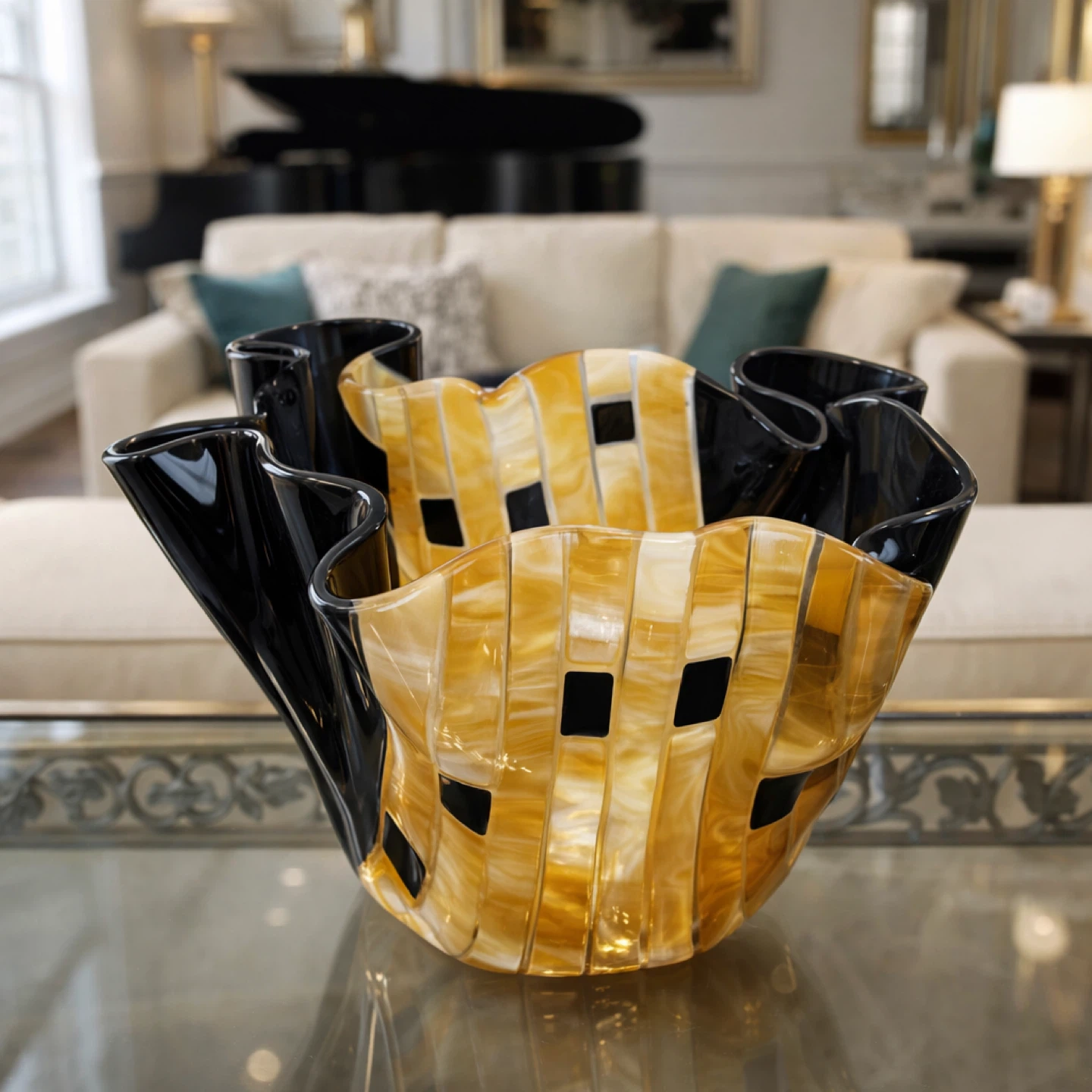 Decorative Glass Bowl