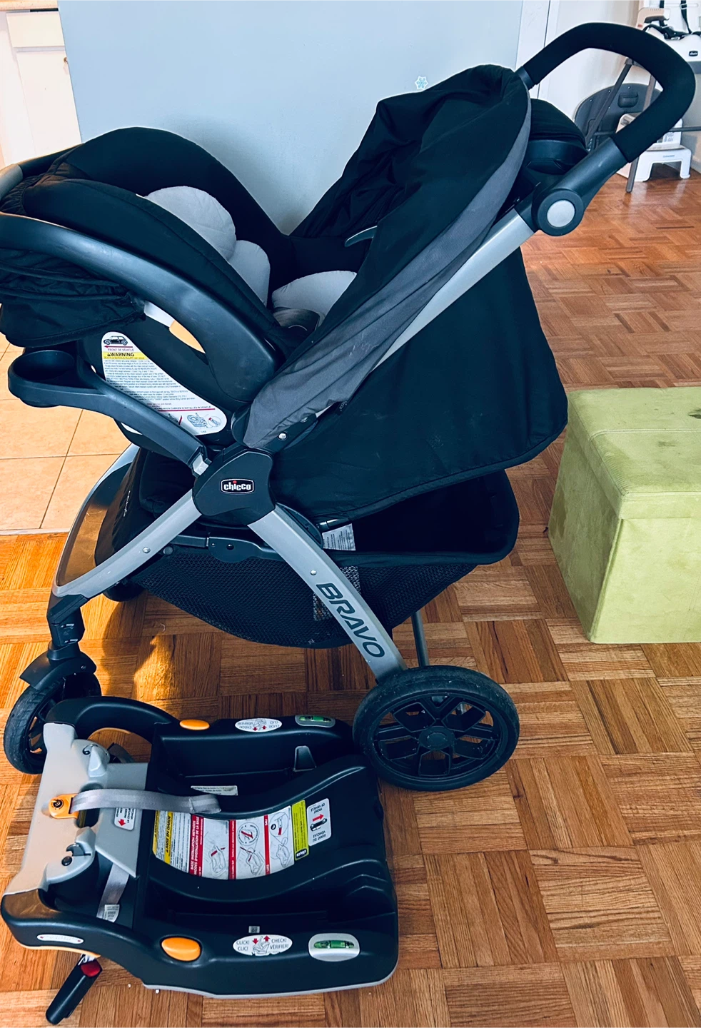 Chicco Bravo Stroller with KeyFit Car Seat Base