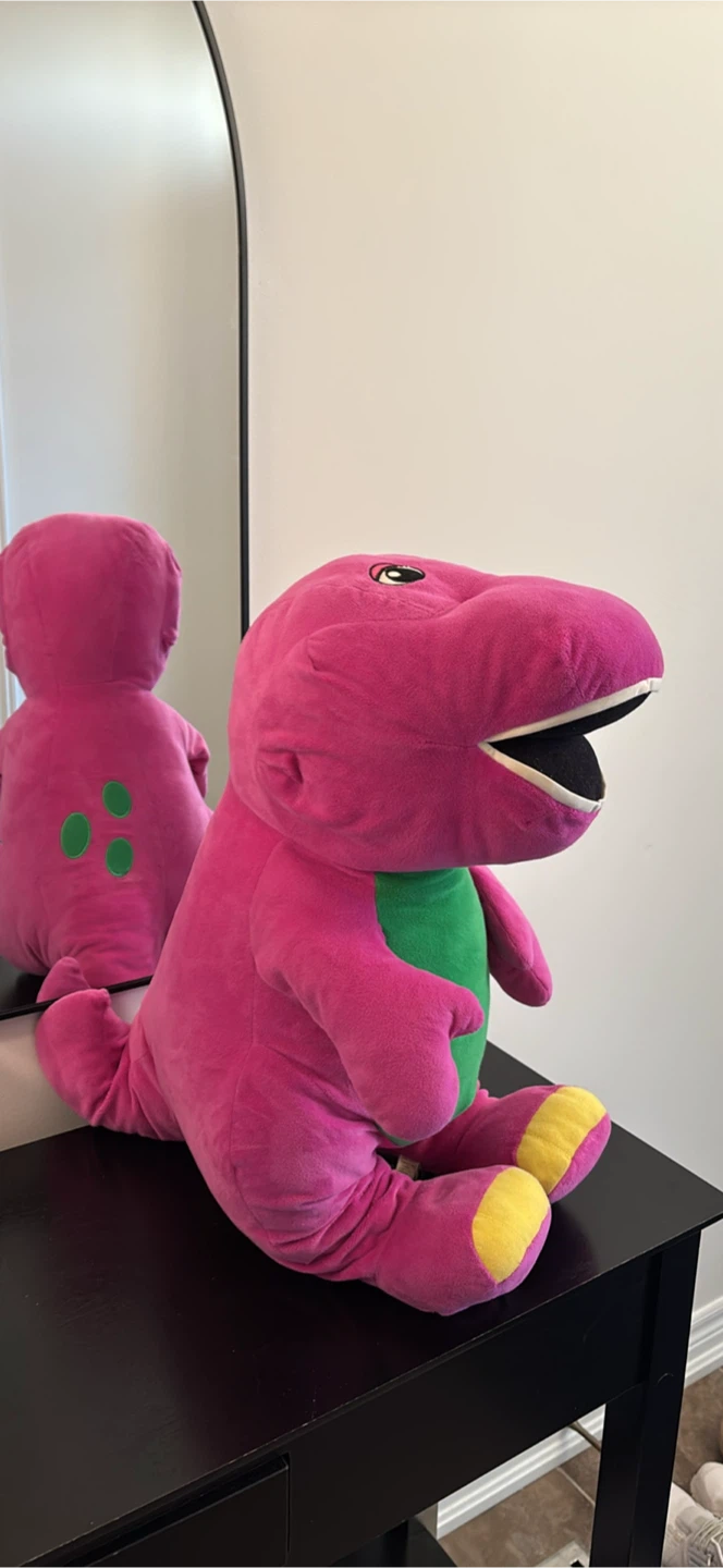 Fisher-Price Talking Barney the Dinosaur Plush Toy 2017 - photo 2