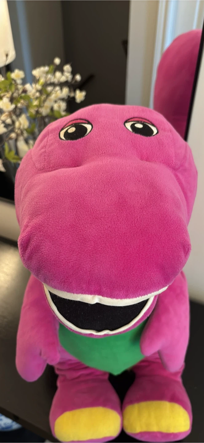Fisher-Price Talking Barney the Dinosaur Plush Toy 2017 - photo 3