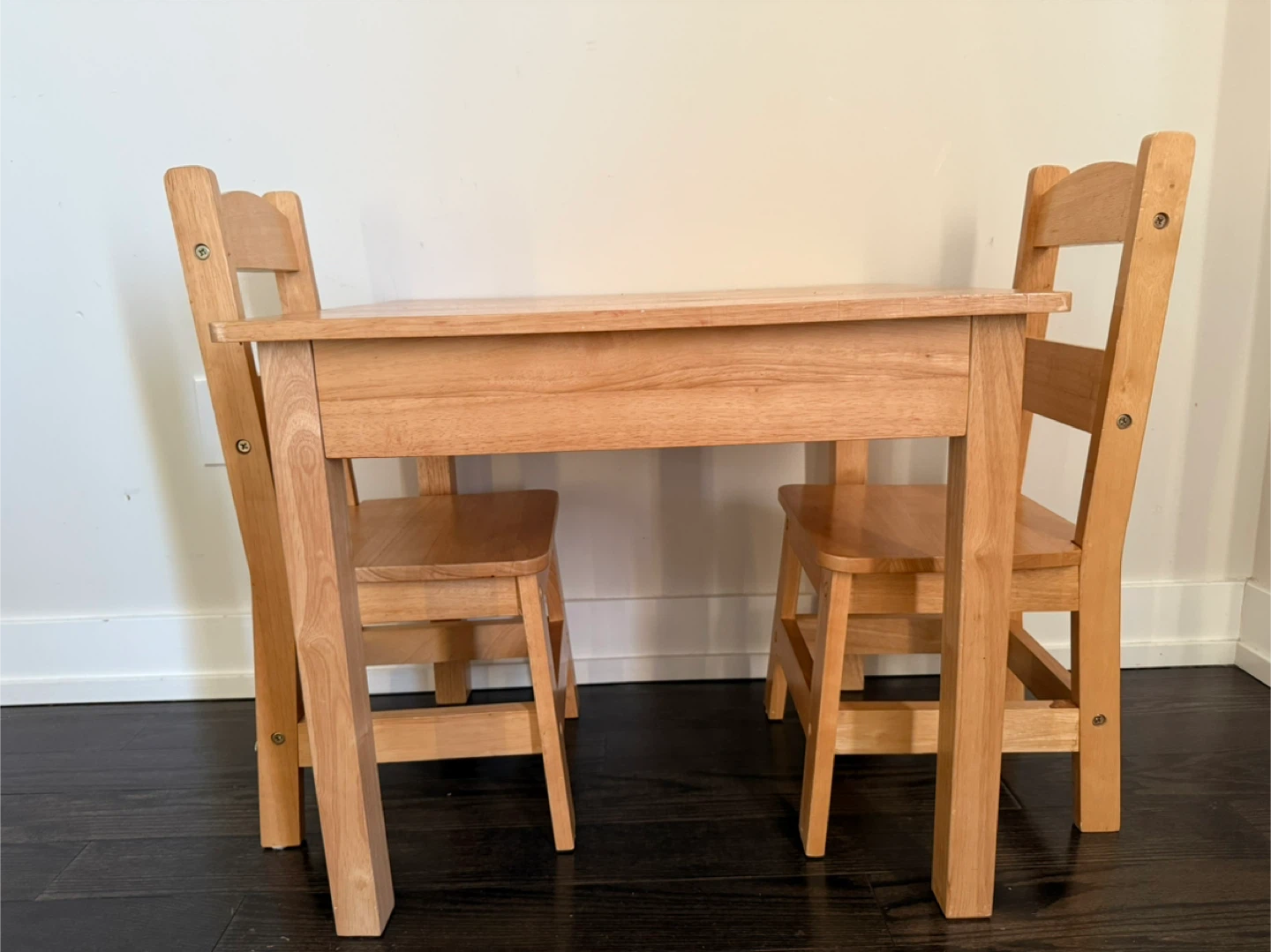 Melissa & Doug Wooden Table & Chairs Set