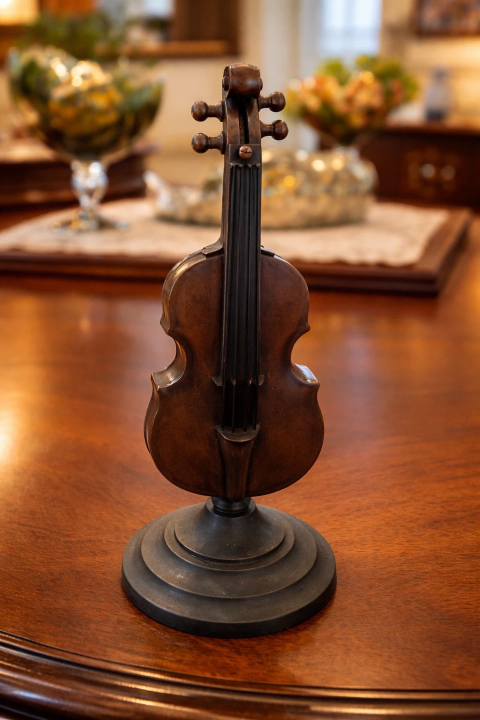 Decorative Violin Figurine