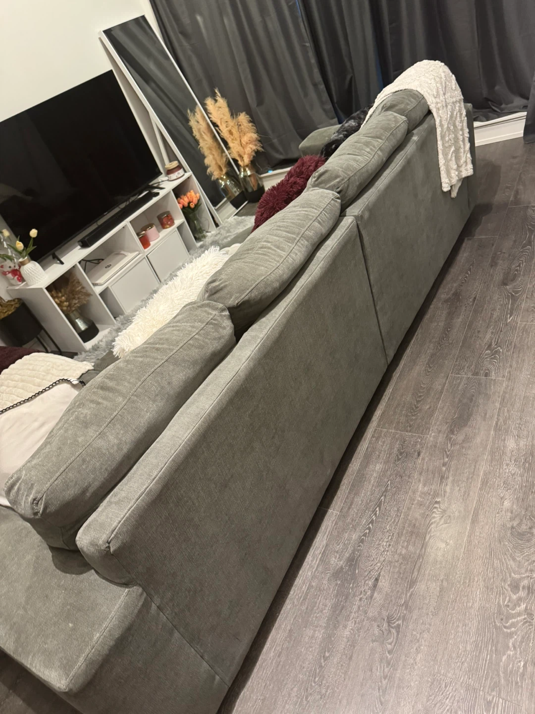 Grey Sectional Sofa - photo 3