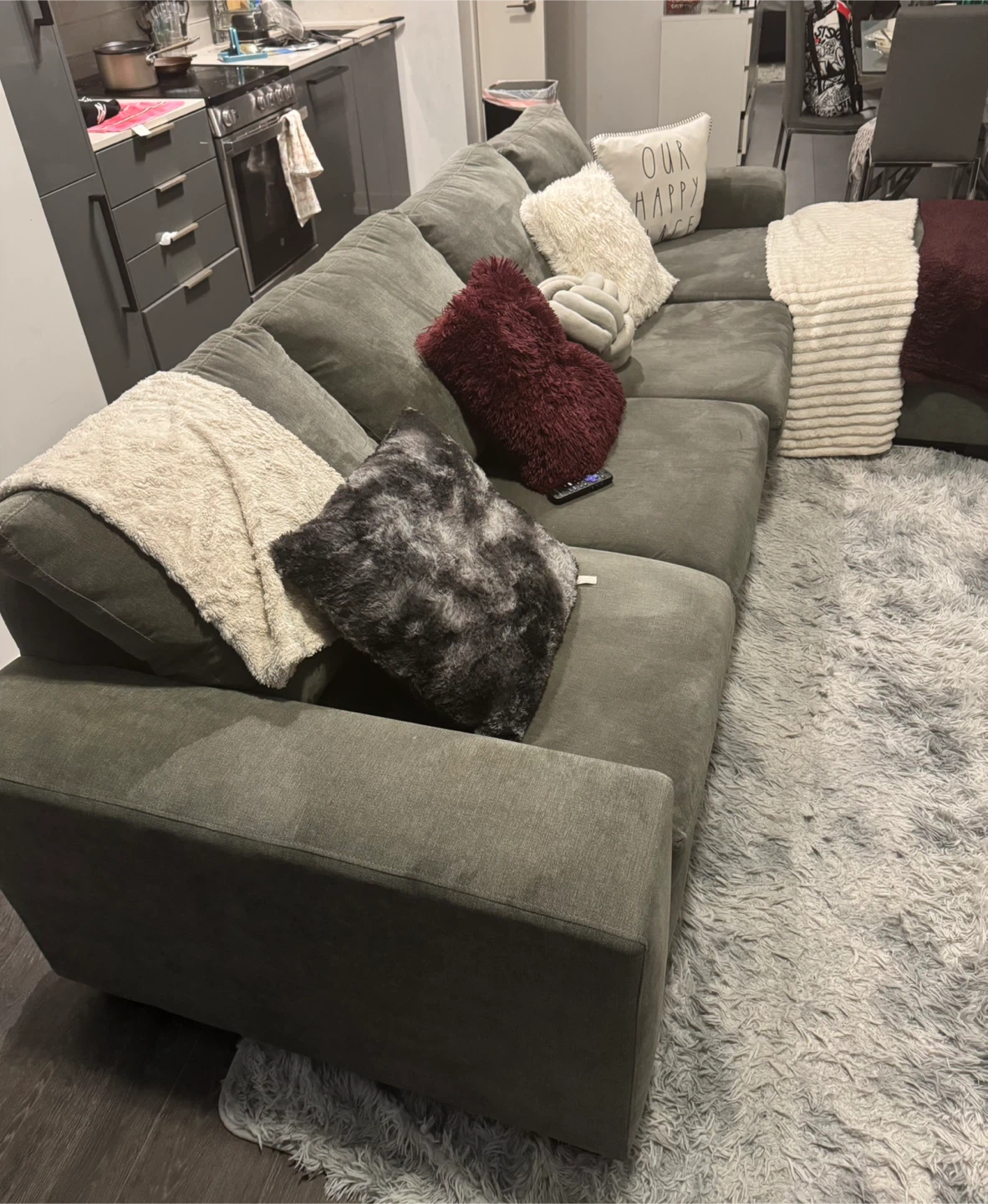 Grey Sectional Sofa
