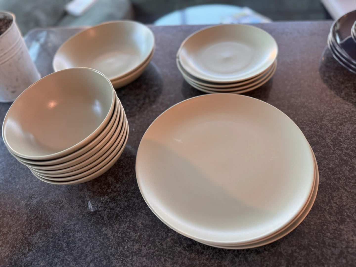 Minimalist Neutral Dinnerware Set