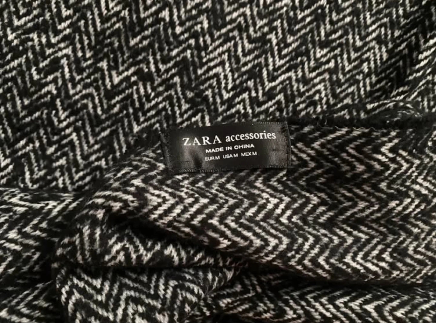 🧡 ZARA large scarf - photo 3