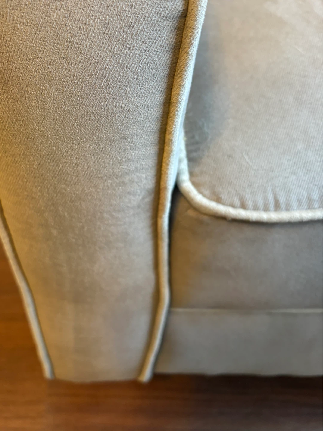 Beige Glider Rocking Chair - photo 5