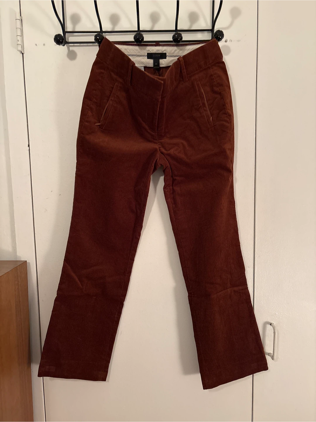 J. Crew Brown Corduroy Pants Size 00 - photo 2