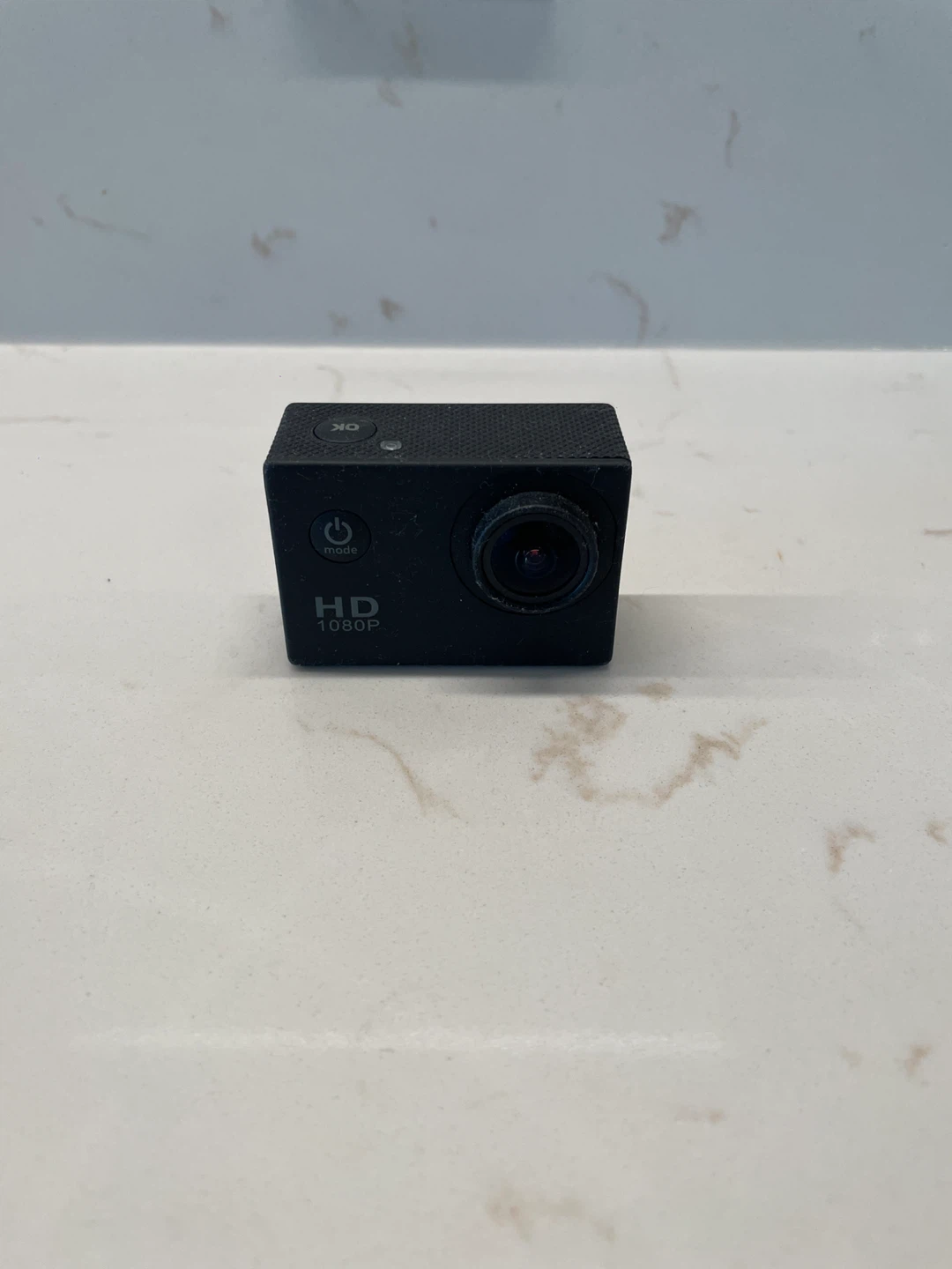 Black HD 1080p Action Camera with Case & Mount - photo 2