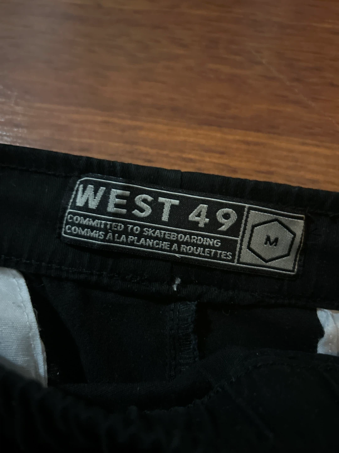 West 49 Moto Jogger Pants - Black, Size M - photo 2