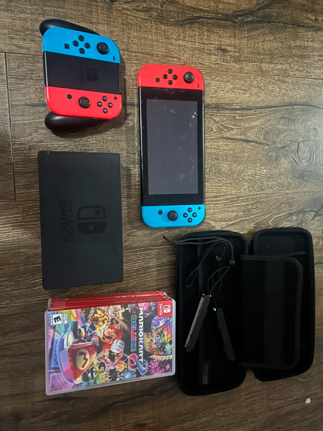 Nintendo Switch Console with Games and Accessories