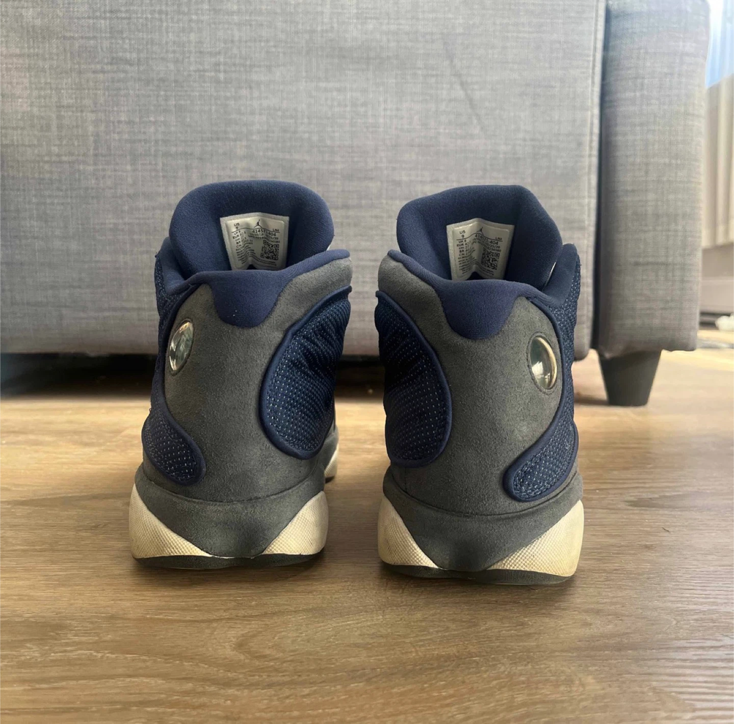 Air Jordan 13 Retro "Navy/University Blue" - Men's Size 9 - photo 4