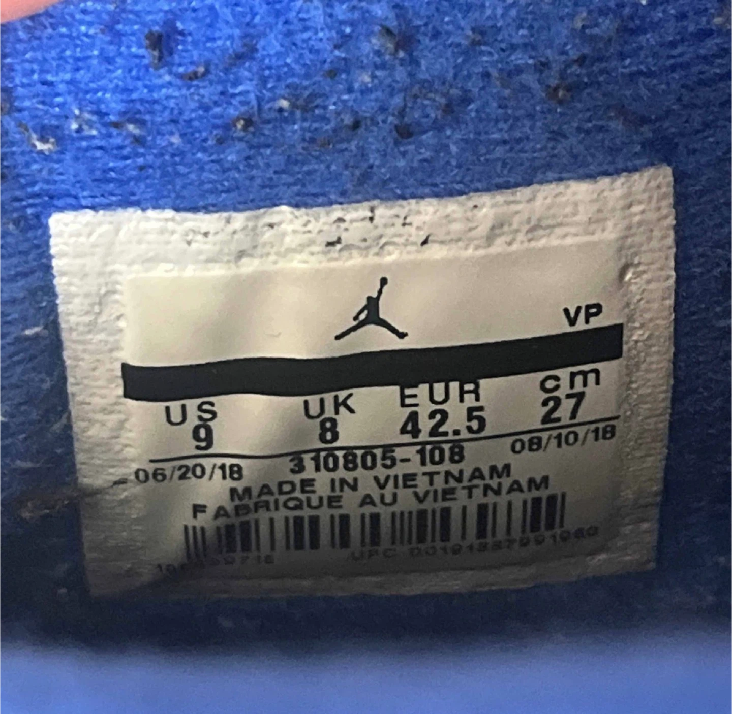 Nike Air Jordan 10 Retro "Orlando" Size 9 - photo 5