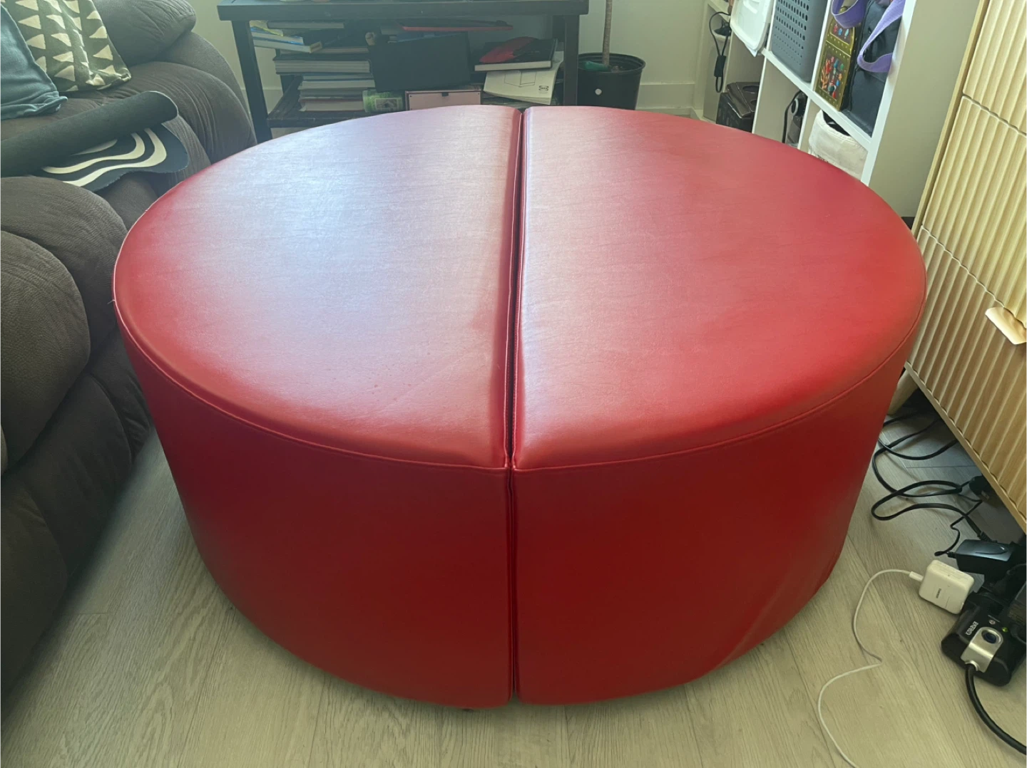 Quad Half Round Ottoman - set of two - photo 2