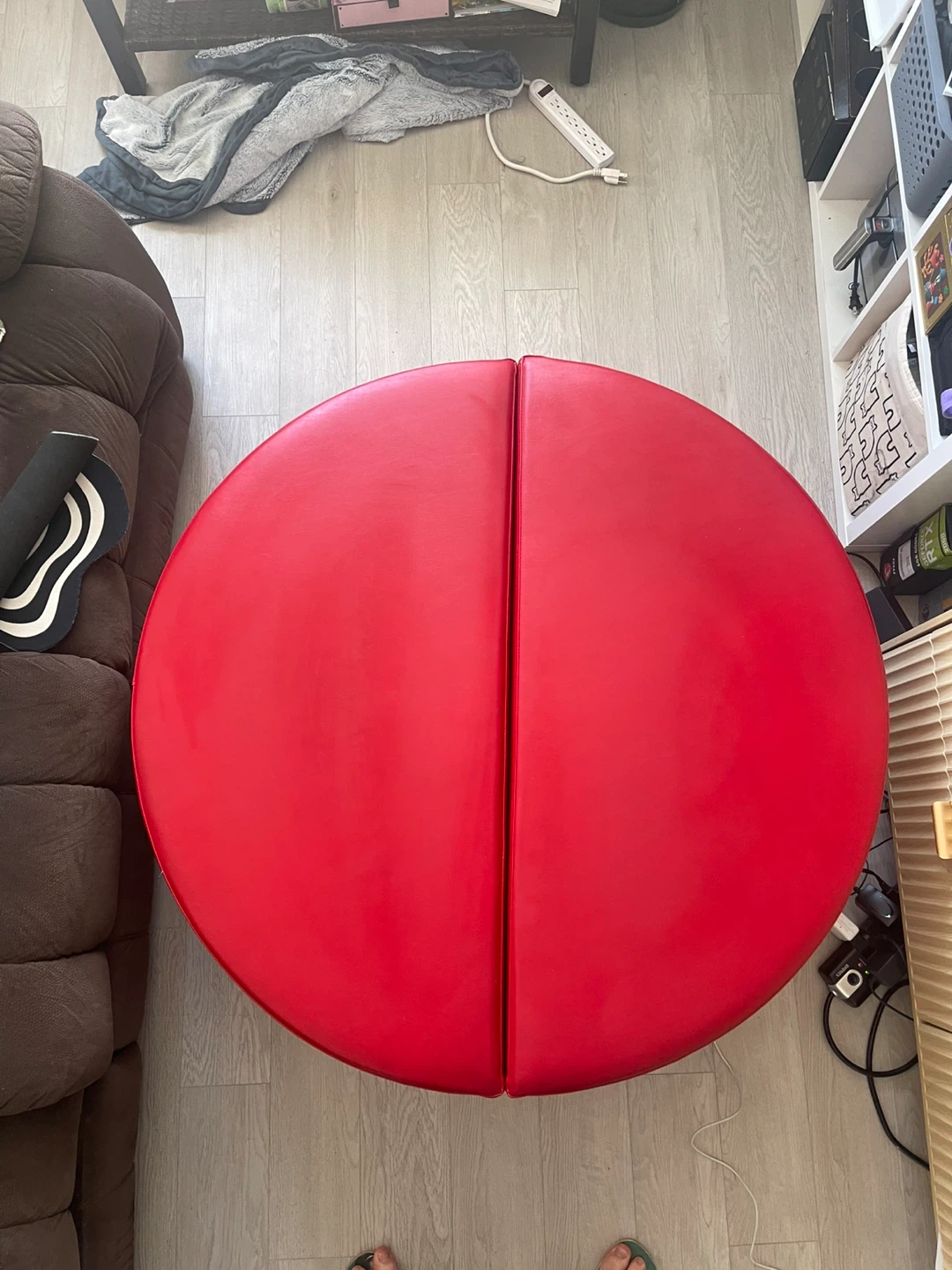 Quad Half Round Ottoman - set of two - photo 3