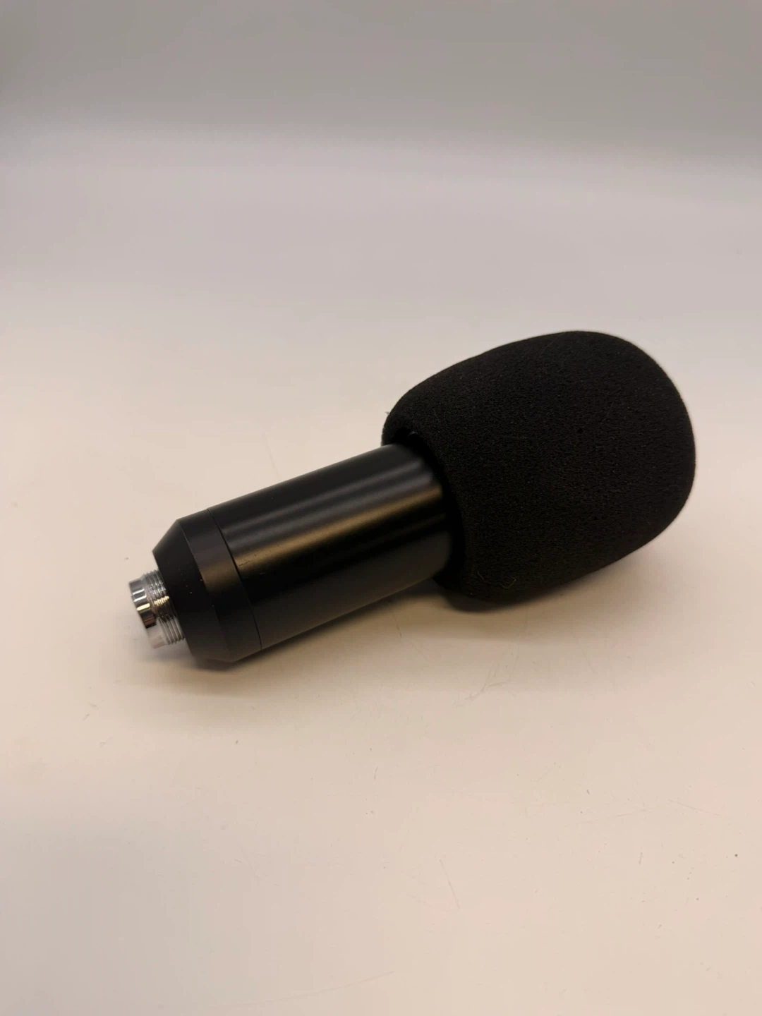 Black USB Condenser Microphone with Pop Filter - photo 2