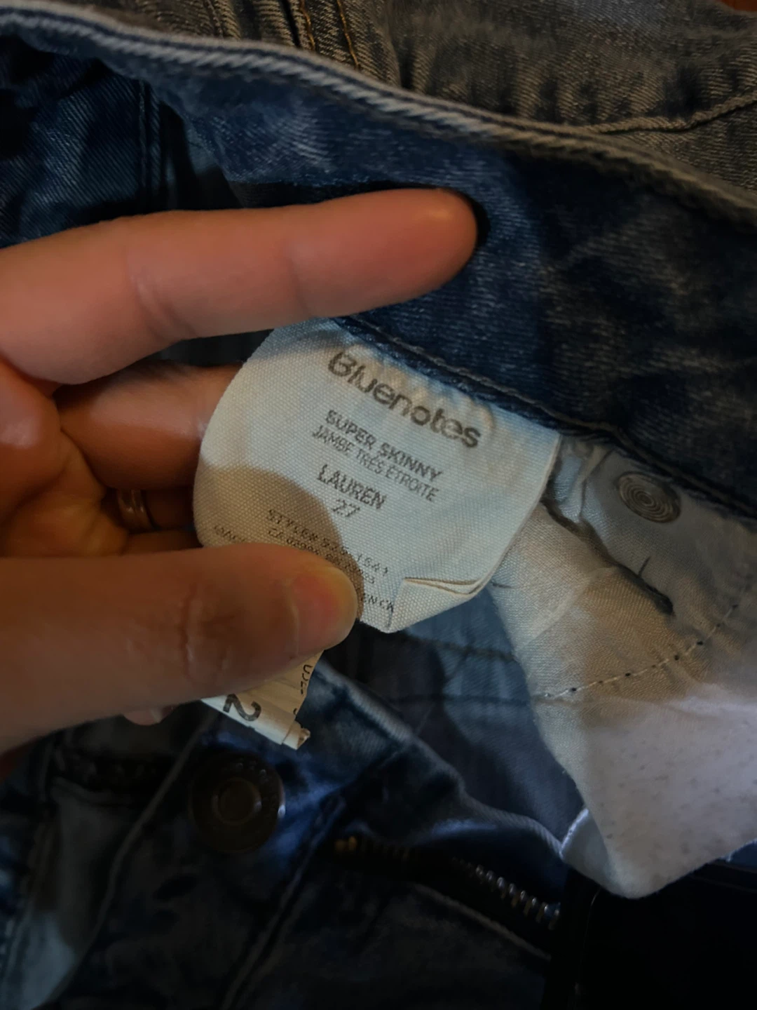 Bluenotes Lauren Super Skinny Jeans - Size 27 - photo 3