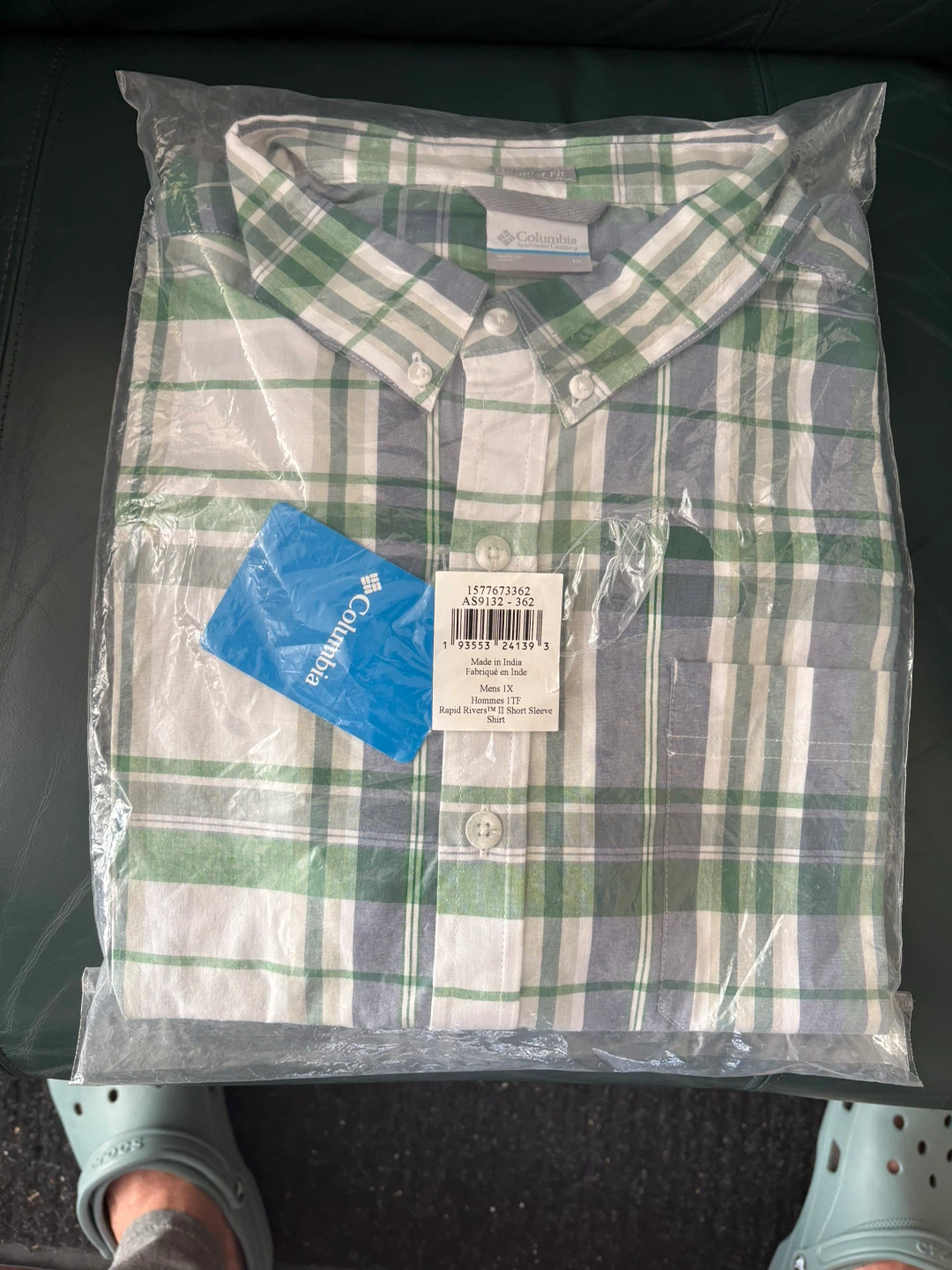 2 New Columbia Ragged River 2 short sleeve shirt in 1X