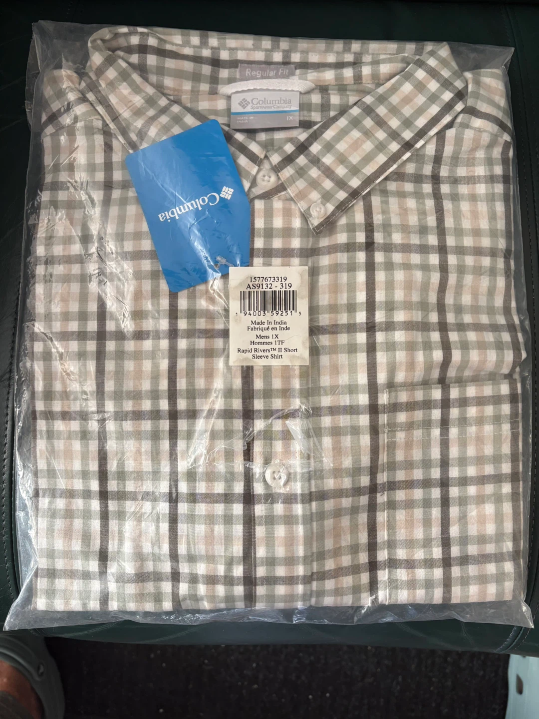 2 New Columbia Ragged River 2 short sleeve shirt in 1X - photo 3