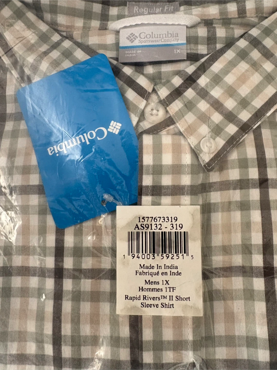 2 New Columbia Ragged River 2 short sleeve shirt in 1X - photo 4