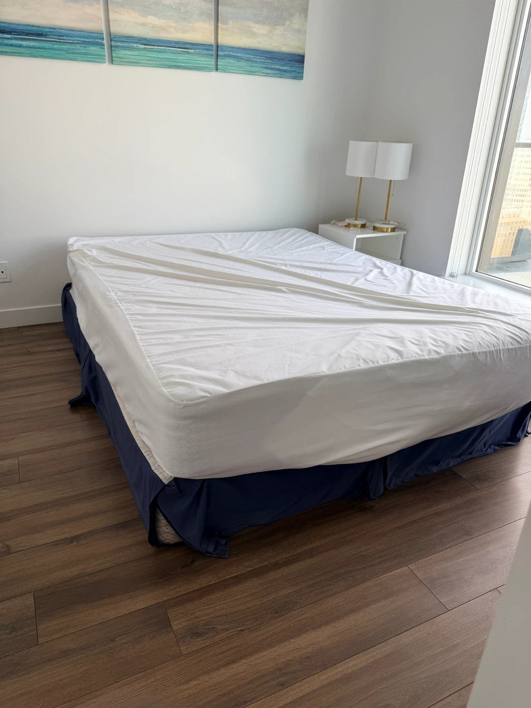 Double Size mattress & box spring