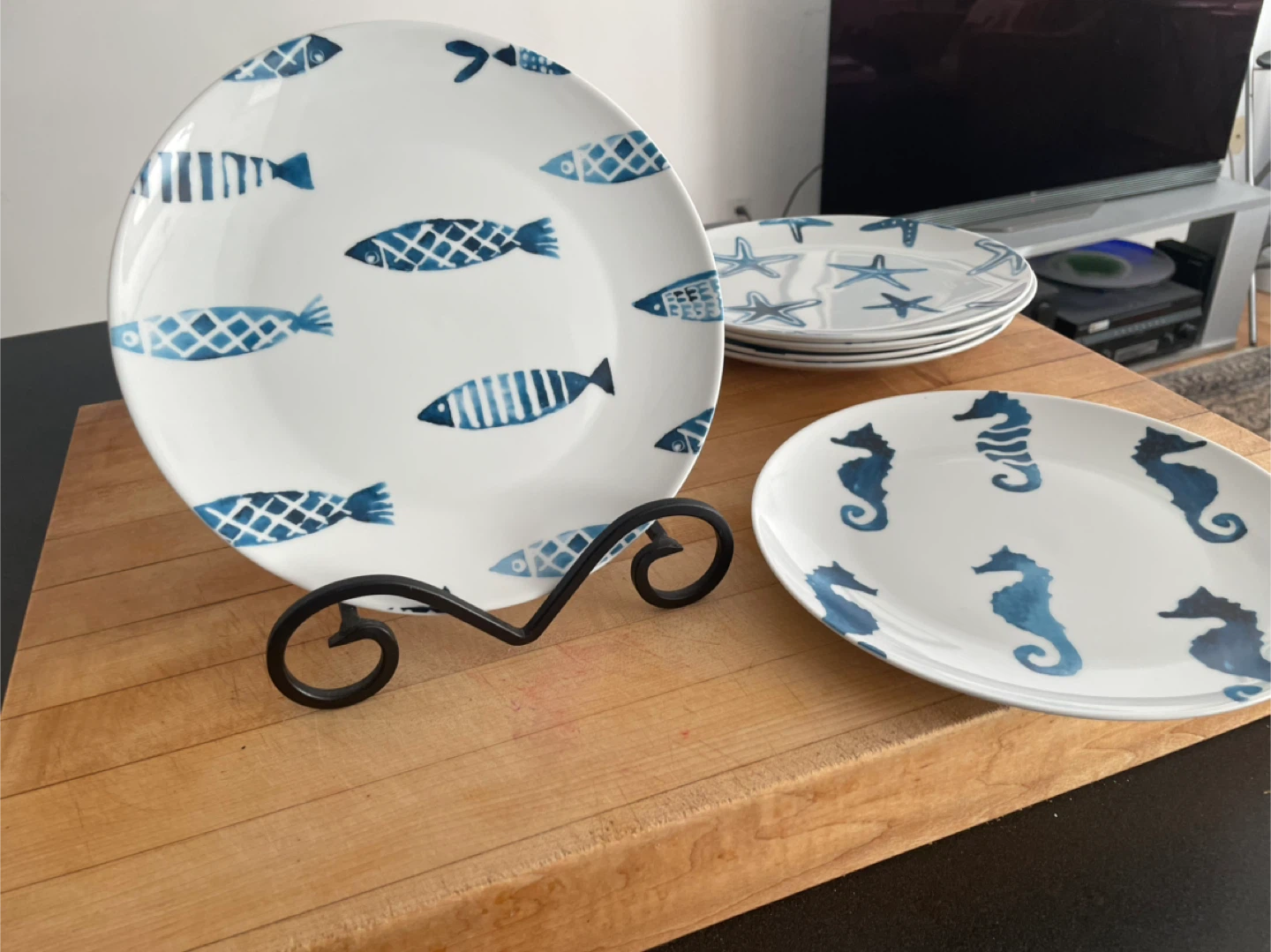Set of 6 Nautical Themed Plates - photo 2