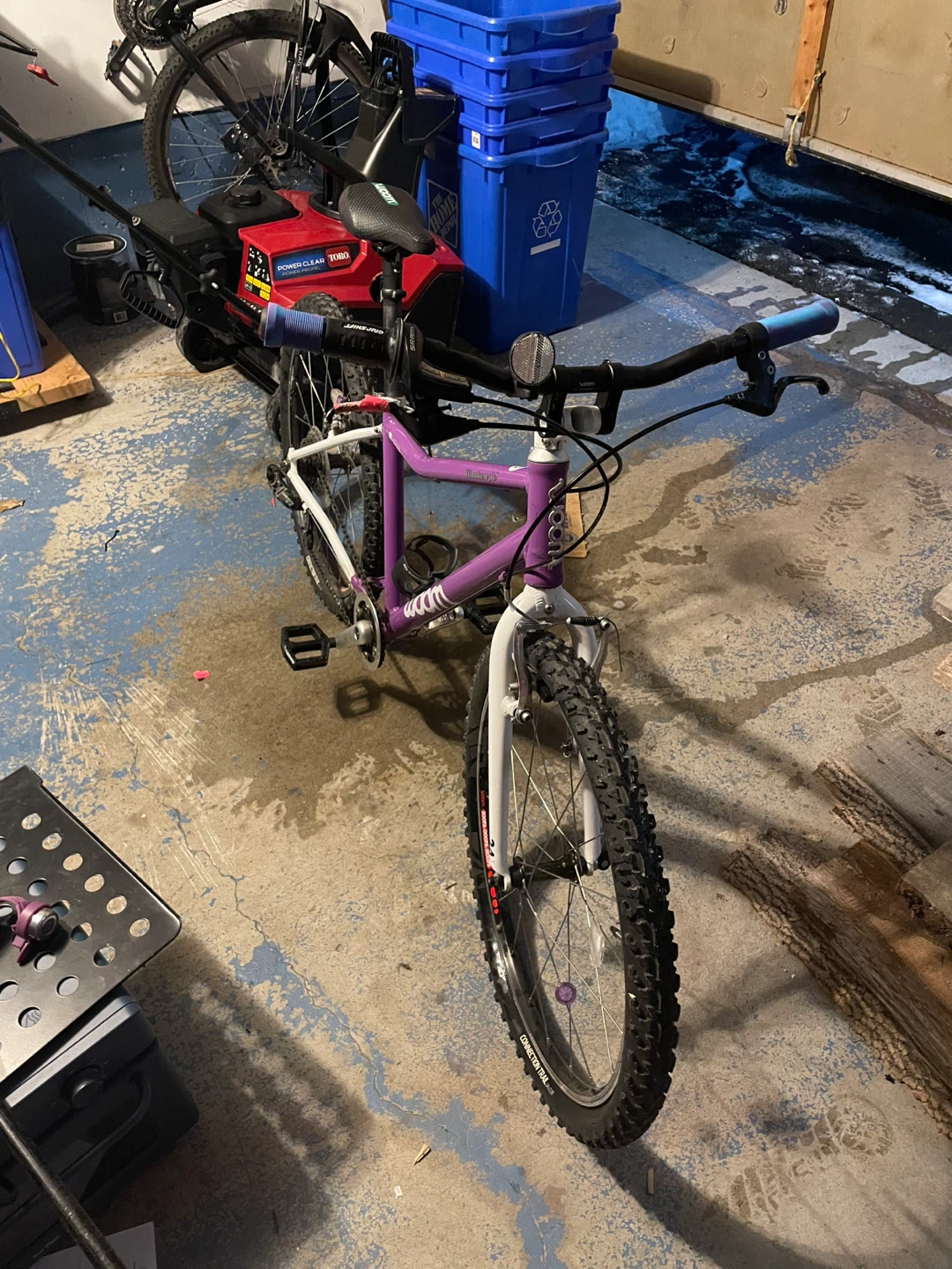 WOOM 5 Purple Kids Bike