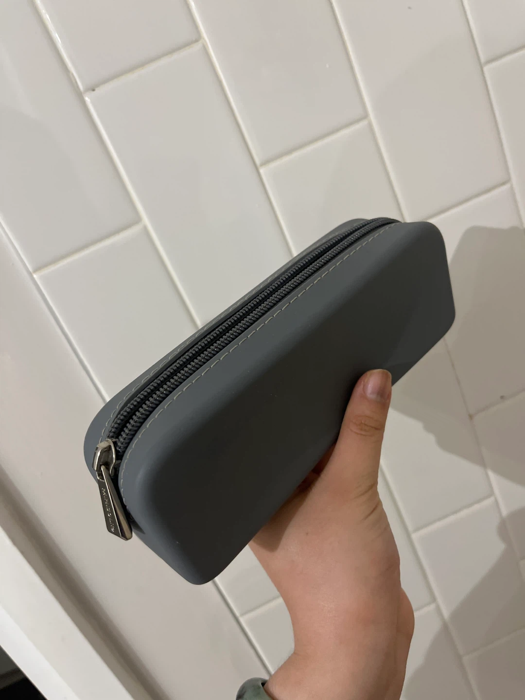 MINISO Grey Pencil Case Pouch - photo 3