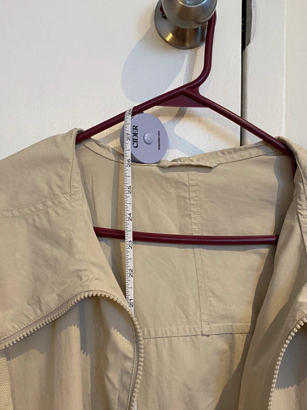 UNIQLO Beige Lightweight Hooded Jacket - photo 5