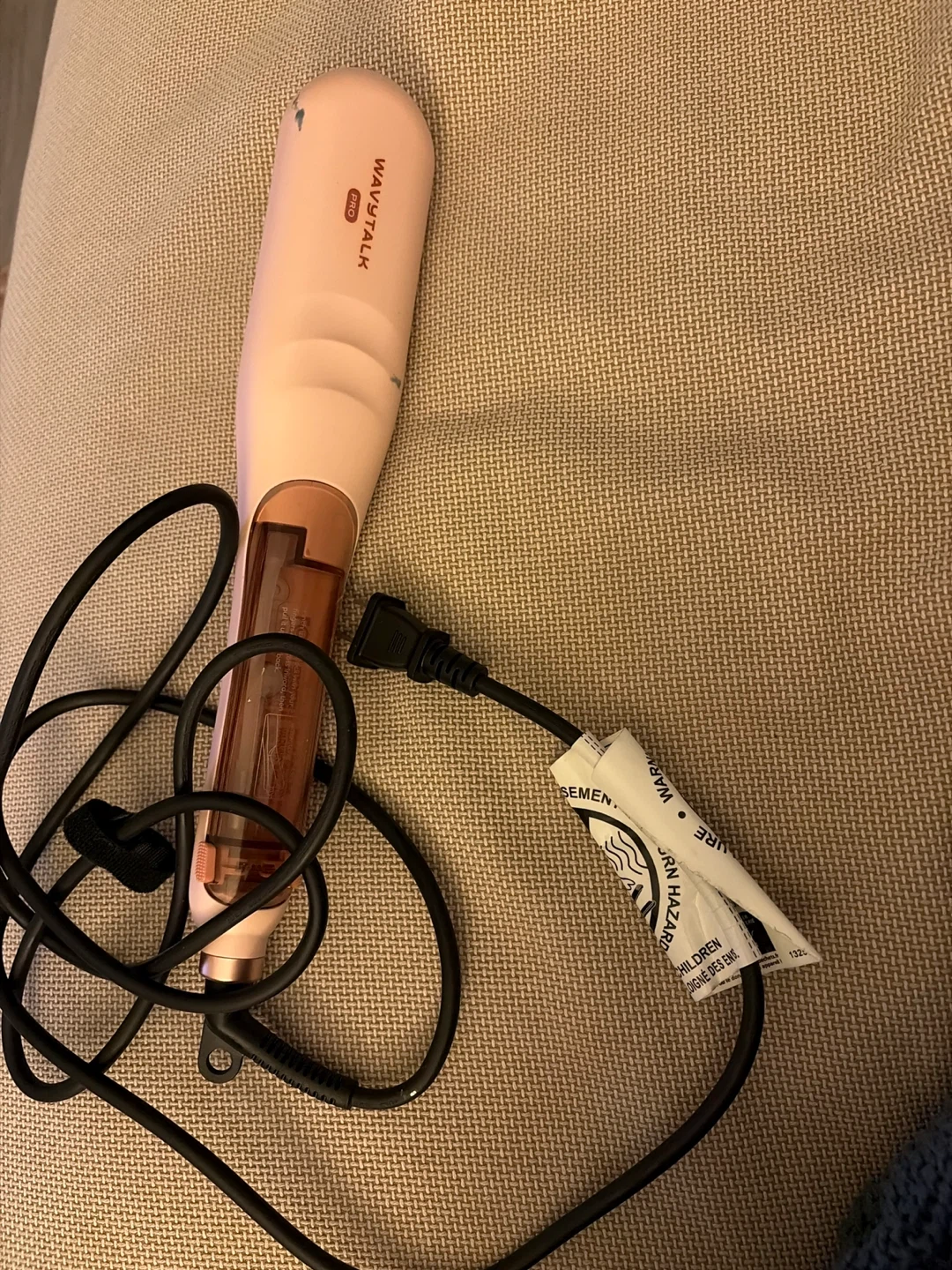 Wavytalk Pro Pink Straightening Brush - photo 2