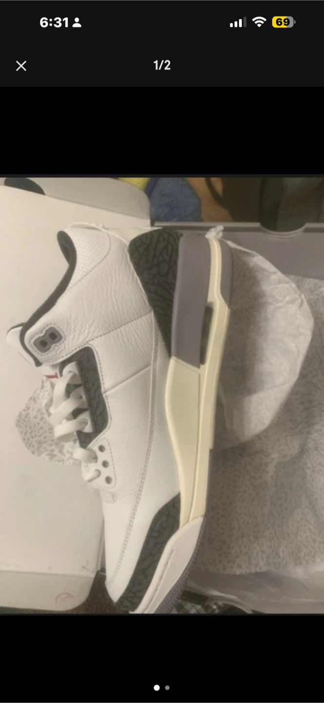 Air Jordan 3 Retro Sneakers - photo 5